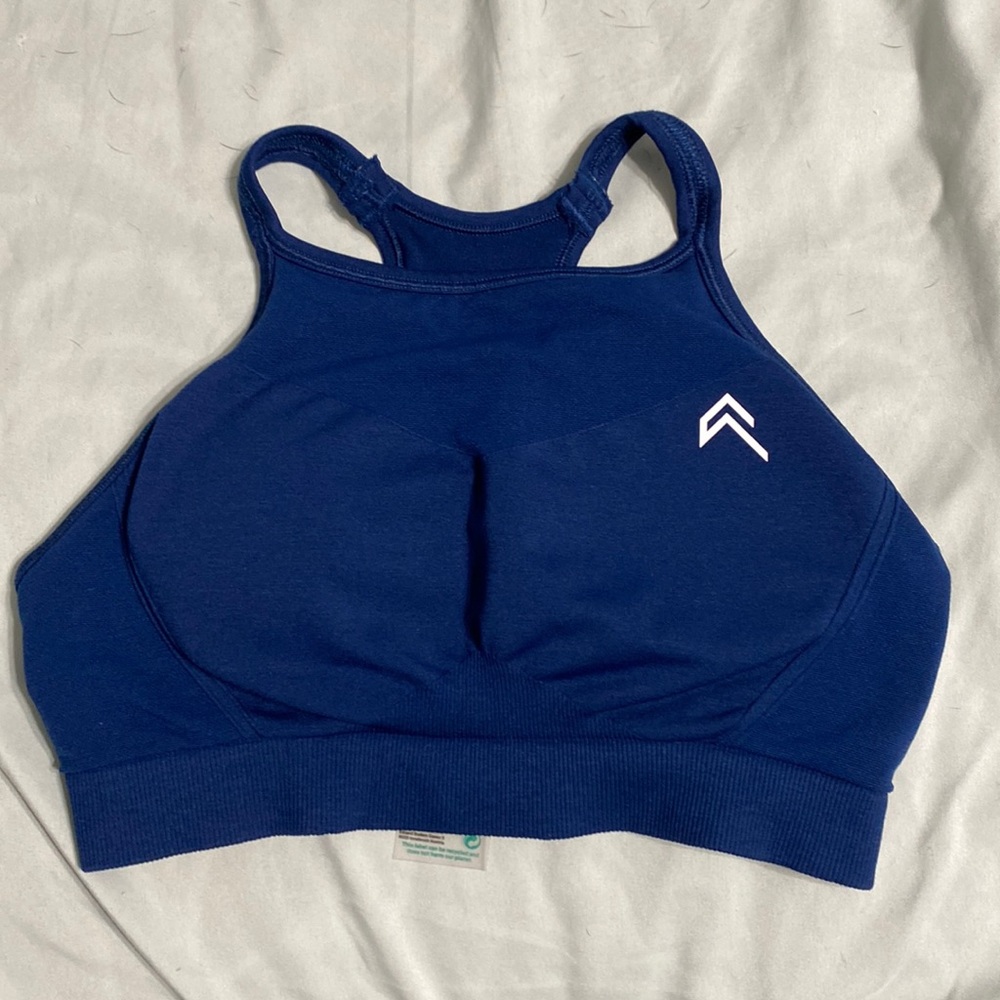 Oner active EFFORTLESS SEAMLESS HIGH NECK BRALETTE - midnight